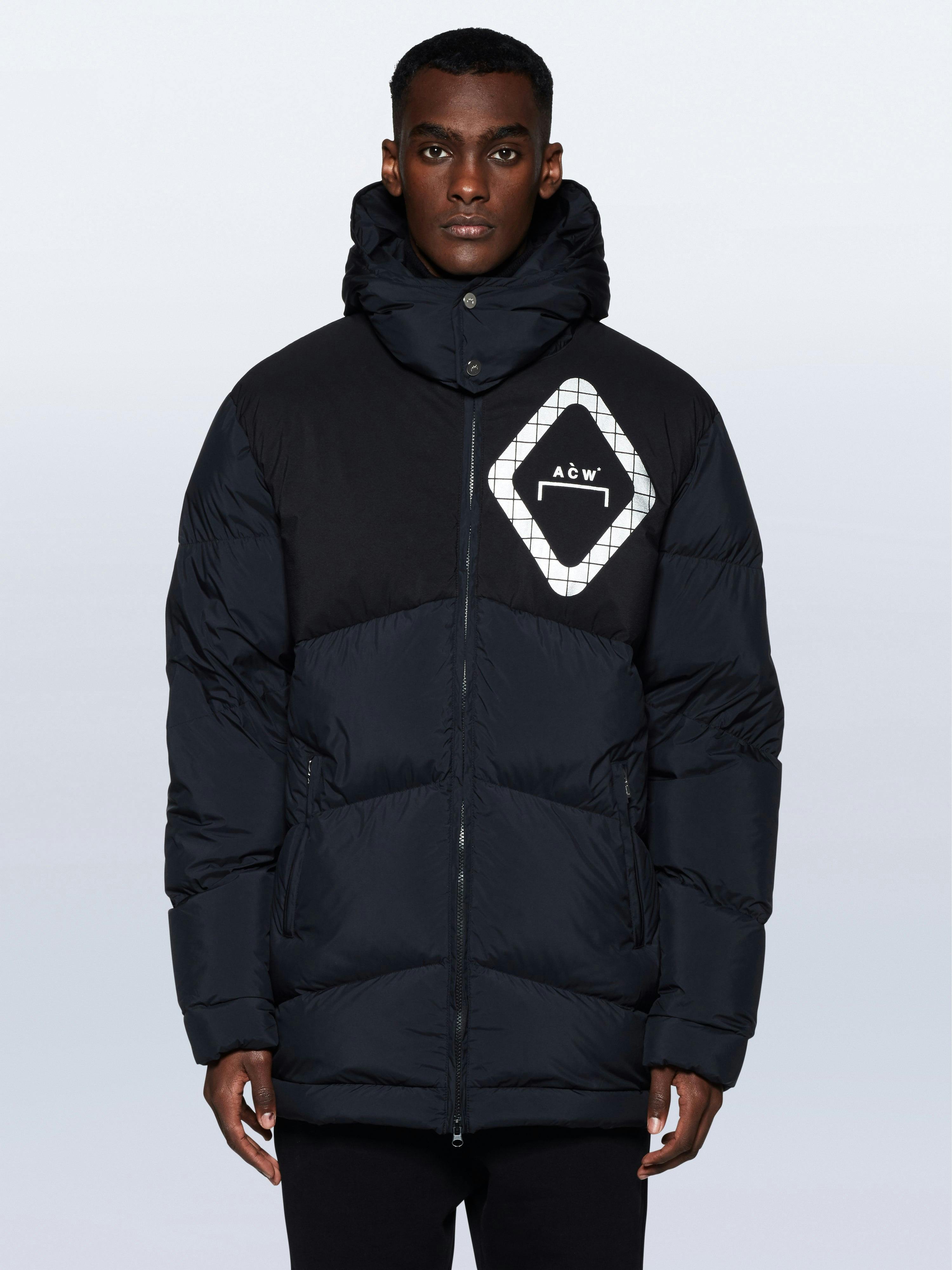 Panelled Down Jacket